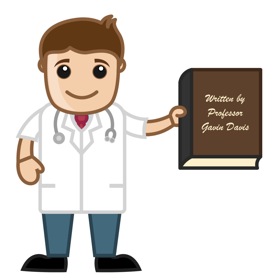 Doc with book labelled